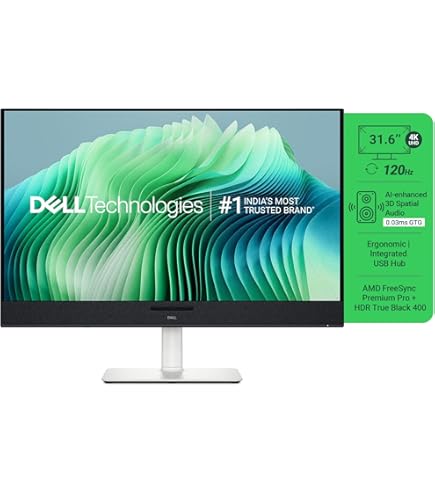Dell Pro 32 Plus 4K USB-C Hub Monitor - P3225QE : Amazon.sg