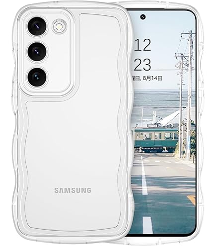 Amazon.co.jp: ZTOFERA Samsung Galaxy S23 5G 用波状のケース
