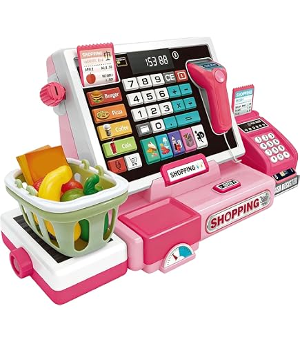 Amazon.co.jp: 石川玩具 Gokko わくわく おみせやさん レジスター W22