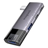 MOGOOD USB Cハブ 4-in-1 Type C マルチポートアダプタ [USB C PD 100W&データ伝送3.0，Type A 3.0*2] MacBook、Chromebook、Dell XPS Quest 3と互換性がある