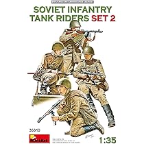 Amazon | ミニアート(Miniart) 1/35 ソビエト軍 歩兵戦車乗員