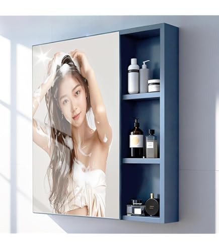 Amazon.co.jp: 洗面台下収納キャビネット 幅60*奥行30*高さ62cm 収納棚