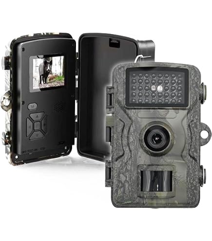Amazon.co.jp: トレイルカメラ 1920x1080 フルHD 防水 IP66 赤外線夜視