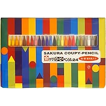 Amazon | サクラ 【クーピー】ペンシル 24色セット ソフトケース