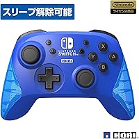 【任天堂ライセンス商品】ワイヤレスホリパッド for Nintendo Switch ブルー【Nintendo Switch対応】