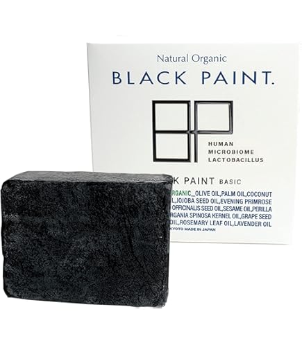 Amazon | ブラックペイント 【塗る洗顔石鹸】 ブラックペイント 120g