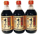 万能つゆ　味どうらくの里500ml　3本セット