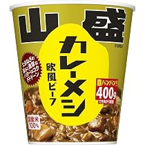 Amazon.co.jp: カレーメシ 欧風ビーフ 89g ×6個 [リニューアル 日清