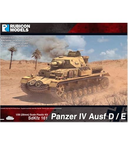 Amazon | ルビコンモデル(Rubicon Models) 1/56 ドイツ 4号戦車 F/F2/G