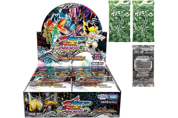 【メーカー特典つき】 タカラトミー(TAKARA TOMY) デュエル・マスターズ TCG DM26-RP3 逆札篇 第3弾 勝敵!逆転おこせ鬼の∞ディスペクター!! BOX