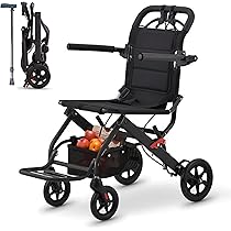 Amazon | YLOVABLE 車椅子 介助用 折り畳み 車いす 軽量