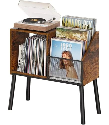 Amazon.co.jp: CD tower タワーラック ポストモダン ブラック レトロ