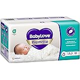 BabyLove 120 Piece (4 Pack x 30) Premium Baby Nappies Size 0 Premmie 1.5-3kg