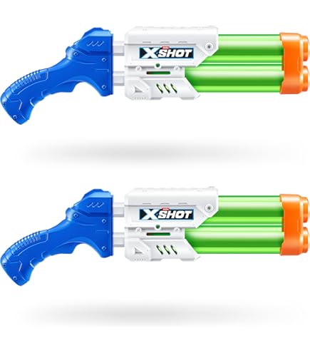 Épée à Eau XSHOT 2 En 1 - Lame En Mousse + Projection D'eau Jusqu'à 10 M - Lot De 2