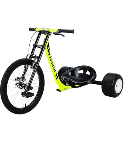 Amazon.co.jp: Huffy Green Machine 20インチドリフトトライク、洗練