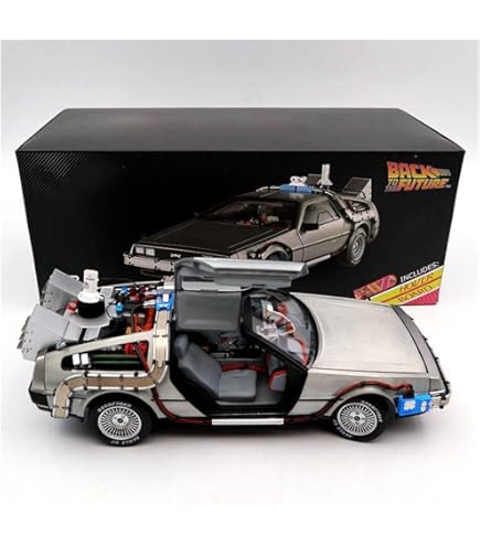 Amazon | 1/18 バック・トゥ・ザ・フューチャー パートⅢ デロリアン