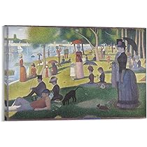 グランド・ジャット島の日曜日の午後 ヴィンテージステンドグラス ジョルジュスーラ グランド・ジャット島の日曜日の午後 ヴィンテージステンド