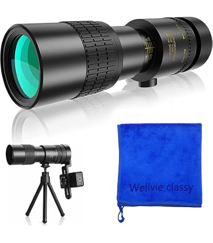 Amazon.co.jp: 単眼鏡 高倍率 MINI 単眼鏡 望遠鏡 10-300x40軍用望遠鏡