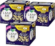 【まとめ買い】ロリエ しあわせ素肌 ふんわりタイプ 特に多い夜用 羽つき 40cm 7コ入×3セット(21コ)