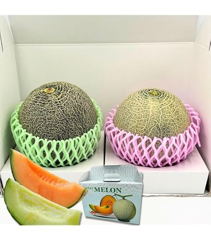 Amazon.co.jp: 国華園 メロン 8kg ゆうかメロン 青森産 感動の甘さ