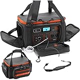 GRANWALKER ポータブル電源 収納 バッグ ジャックリー jackery 対応 ケース 防塵 防水 ジャクリ ポーチ (M (jackery 700 / 708 対応))