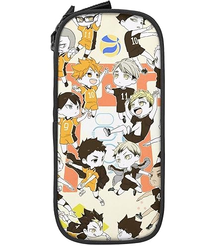 Amazon.co.jp: ハイキュー ペンケース 筆箱 日向翔陽 影山飛雄 孤爪