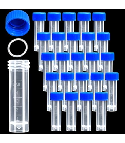 試験管 5ml (12x75x10mm) 100本+10本セット