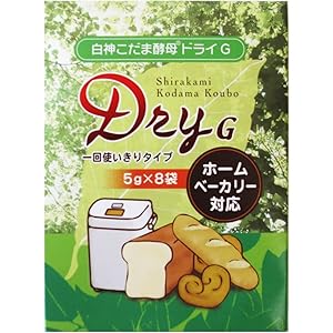 パイオニア企画 白神こだま酵母ドライG 40g(5g×8袋)