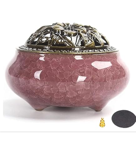 陶芸　手作り陶器　香炉、菊の図柄 陶芸 手作り陶器 香炉、菊の図柄 陶芸 手作り陶器 香炉、菊の図柄
