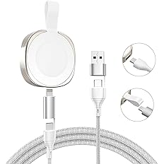 【58%OFF】【699円】 SCICOEEN 3in1 ケーブル付属(Type-A・Type-C・Lightning) 磁気吸着 アップルウォッチ充電器