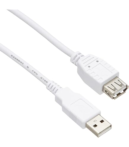 Amazon.co.jp: バッファロー BUFFALO USB2.0延長ケーブル カーボン素子