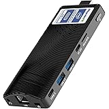 HigolePC スティックPC インテル Celeron J4125 8GB 128GB Windows 11 Pro スティックパソコン ミニPC 4K出力対応 フル機能Type-C ギガビット有線LAN 高速Wi-Fi デスクトップPC 小型P