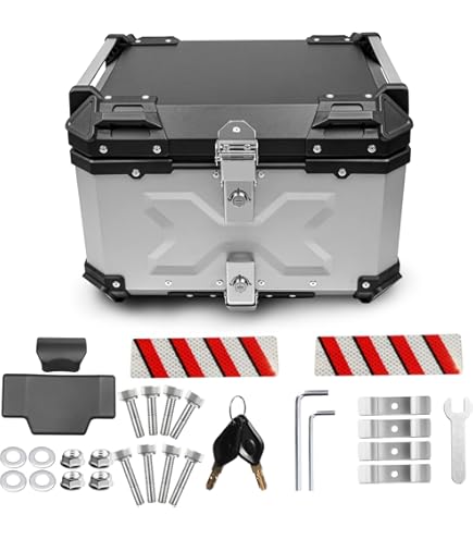 Amazon | HI-LINE リアボックス バイク デリバリーボックス 166L FRP製 Amazon | HI-LINE リアボックス バイク デリバリーボックス 166L FRP製