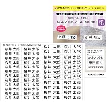 Amazon.co.jp: お名前プリント工房 介護用 お名前アイロンシール【布用