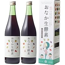 Amazon.co.jp: おなか生酵素 720ml×2本 沖縄県産黒糖使用 酵素ドリンク