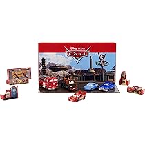 【新品・未使用】カーズ　ミニカー ジオラマセット　ディズニー　ピクサー　カーズ3 Amazon | MATTEL 1:55スケール ディズニー ピクサー カーズ3