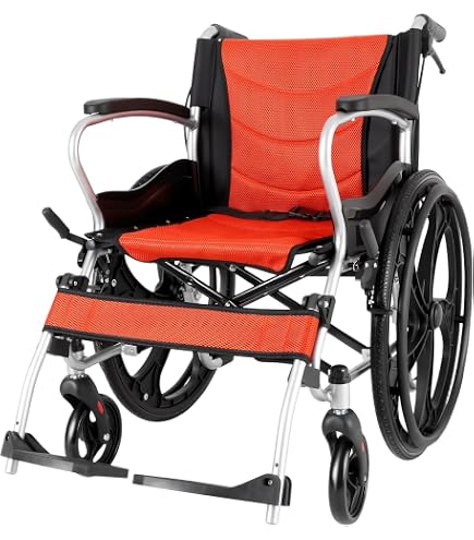 Amazon | スポーツ車椅子、スポーツ成人用自走式軽量折りたたみアルミ