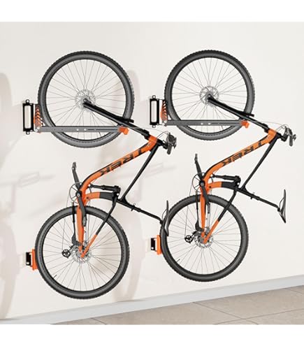 Bike Hangers For Garage Swivel Bike Mount Wall Rack Pack