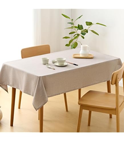 Amazon｜ニトリ お手入れ簡単 テーブルクロス ムジ QA03 130X220cm