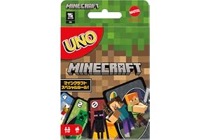 マテルゲーム(Mattel Game) ウノ マインクラフト UNO Minecraft ゲーム パーティーグッズ 知育ゲーム カードゲーム 112枚 2-10人用 7歳から グリーン FPD61