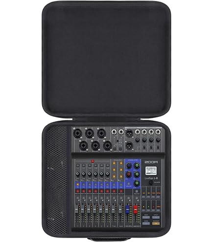 Amazon | Zoom LiveTrak L-8 Podcast Recorder, Battery Powered