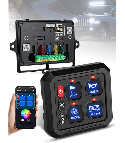 Amazon.co.jp: Chelhead ワイヤレススイッチパネル 12V 8ギャング