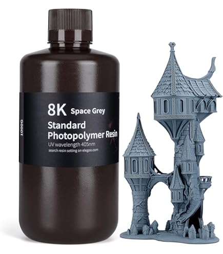 Amazon.co.jp: Phrozen Aqua-Gray 8K 3D Printing Resin, Designed to