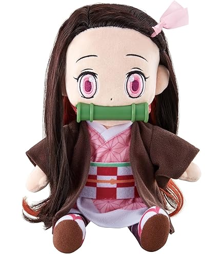 Amazon.co.jp: 鬼滅の刃 くったりぬいぐるみ 竈門禰豆子 45cm : おもちゃ
