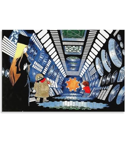 Amazon.co.jp: アニメ映画ポスター【銀河鉄道999 エターナル