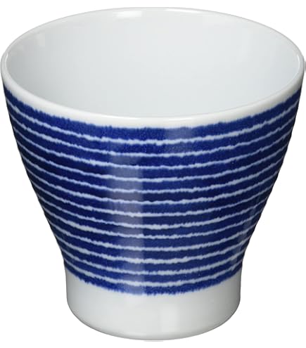 波佐見焼　陶房　青　反湯呑　新仙茶　フリーカップ　5柄揃　新品未使用 波佐見焼 陶房青 窯元 山水新仙茶（小）【陶房青 AO SHOP】