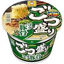 カップラーメン ごつ盛り 豚骨醤油 カップ麺　マルちゃん　36個 Amazon.co.jp: 東洋水産 マルちゃん ごつ盛り コク豚骨ラーメン