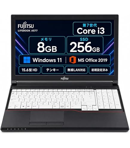 Amazon.co.jp: 富士通 ノートパソコン Fujitsu Lifebook A576