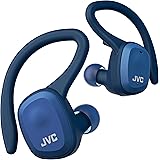JVCケンウッド JVC HA-ET45T-A 完全ワイヤレスイヤホン 本体質量7.4g小型軽量ボディ最大14時間再生 防水防塵仕様 Bluetooth Ver5.0対応 スポーツ向け ブルー