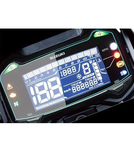 Amazon.co.jp: LEDISHUN バイク用 メーター保護フィルム スズキV